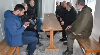 KTSO Başkanı Ilık, yangında zarar gören işletmeyi ziyaret etti