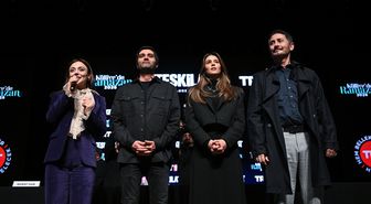 Külliye'de ramazan' etkinlikleri kapsamında 'Teşkilat' dizisi oyuncuları sevenleriyle buluştu