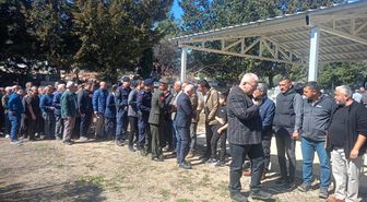 Kumluca'da Kıbrıs gazisi Karakuş, son yolculuğuna uğurlandı