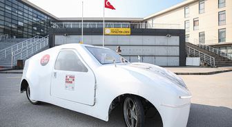 Liseliler geliştirdikleri elektrikli araçla TEKNOFEST'te bu kez zirveyi hedefliyor