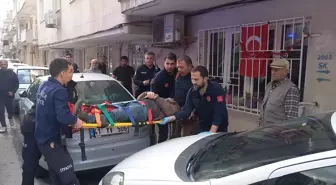 Manisa'da apartman boşluğuna düşen kişi yaralandı