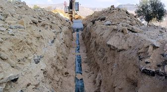 Mardin'de bir mahallede atıksu hattı döşeme çalışmaları tamamlandı