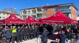 Mardin'de kalp krizi sonucu hayatını kaybeden polis memuru Ladik'te toprağa verildi