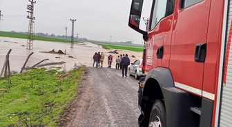 Mardin'de sağanak yağış hayatı olumsuz etkiledi