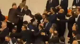 Meclis'te kavga SON DAKİKA! Meclis'te neden kavga çıktı? AK Parti ve CHP'li vekiller neden kavga etti?