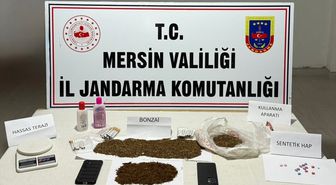 Mersin'de uyuşturucu operasyonunda 1 kişi tutuklandı