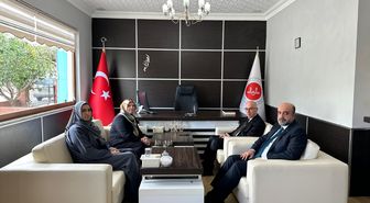 Mersin Müftüsü Mustafa Topal'dan Bozyazı Müftülüğüne ziyaret