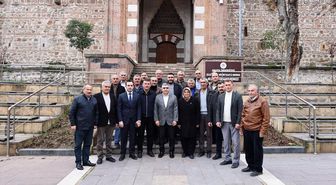 Merzifon Kaymakamı Karaaslan, muhtarlar ve esnafla bir araya geldi