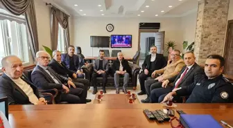 MHP İlçe Başkanı Orhan'dan İlçe Emniyet Müdürü Dursun'a ziyaret