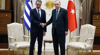 Miçotakis Ankara'da! Cumhurbaşkanı Erdoğan: Yunanistan'la Ege ve Akdeniz'deki sorunlarımız çözümsüz değil