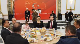 Midyat'ta şehit ve gazi yakınları için iftar programı düzenlendi