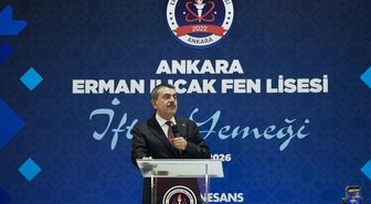 Milli Eğitim Bakanı Tekin, Sincan'da öğrenci ve öğretmenlerle iftar yaptı Açıklaması