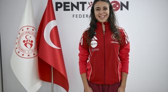Milli pentatlet İlke'nin olimpiyat madalyası inancı