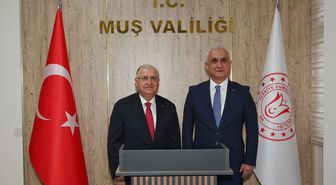 Milli Savunma Bakanı Güler, Muş Hava Meydan Komutanlığında incelemelerde bulundu