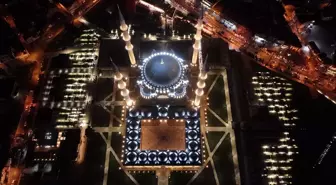 Mimar Sinan'ın 'ustalık eseri' Selimiye, yenilenen aydınlatmalarıyla görüntülendi