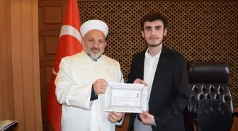 Moldovalı genç Giresun'da Müslüman oldu