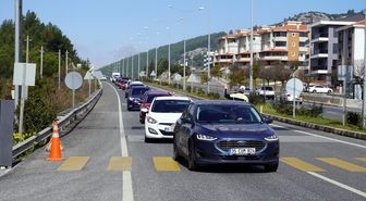 Muğla'da bayram trafiği yoğunluğu başladı