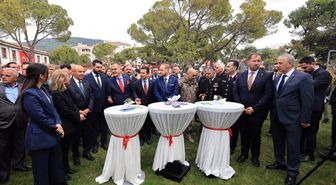 Muğla'da bayramlaşma töreni yapıldı