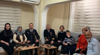 Muğla'da kurum müdürlerinden şehit yakınları ve gazilere ziyaret
