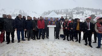 Muhsin Yazıcıoğlu, vefat ettiği 'Muhsin Dağı'nda anıldı