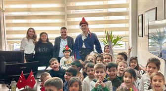 Muratpaşa ilçesindeki okulda öğrenciler ramazan coşkusunu yaşadı
