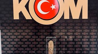 Muş'ta 414 sikke ve heykel ele geçirildi