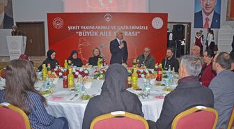 Muş'ta şehit yakınları ve gaziler için iftar programı düzenlendi