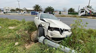 Nazilli'de trafik kazasında 1 kişi yaralandı