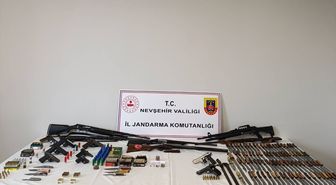 Nevşehir'de ruhsatsız silah operasyonunda yakalanan 6 şüpheli tutuklandı