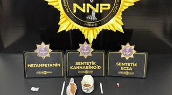 Niğde'de uyuşturucu operasyonunda yakalanan 4 zanlı tutuklandı