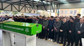 Niğde İl Özel İdaresi Genel Sekreteri Nebol'ün eşinin cenazesi defnedildi