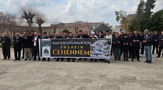 Nusaybin'de ABD ve İsrail'in İran'a yönelik saldırıları protesto edildi