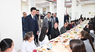 Nusaybin Kaymakamı Çakır, öğrencilerle iftarda bir araya geldi
