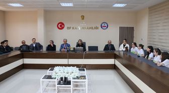 Of'ta Bağımlılıkla Mücadele Yarışması Ödül Töreni