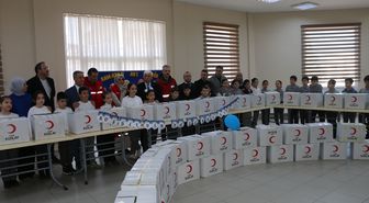 Of'ta ihtiyaç sahipleri için 300 gıda kolisi yardımı yapıldı