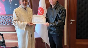 Öğrenci olarak geldiği Isparta'da Müslüman oldu