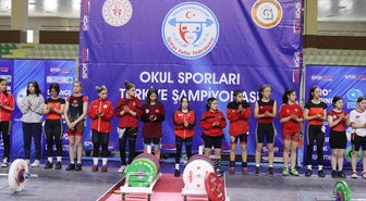 Ordu'da Genç Kızlar A-B Halter Türkiye Birinciliği müsabakaları başladı
