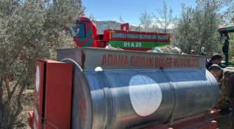 Osmaniye'de çıkan orman yangını söndürüldü