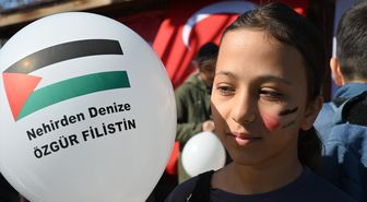 Osmaniye'de Filistin'e destek için etkinlik yapıldı
