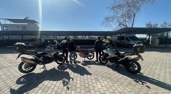 Osmaniye'de motosikletleriyle yarış yapan ve bu anları sosyal medyada paylaşanlara ceza kesildi