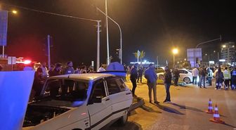 Osmaniye'de trafik kazalarında 2'si çocuk 6 kişi yaralandı