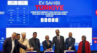 Osmaniye'de 2990 Konut Kura Töreni