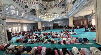 Pursaklar'da minikler camileri ziyaret ederek tanıma fırsatı buluyor