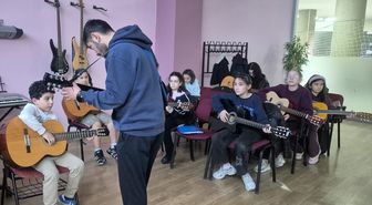 Pursaklar'da müzik kursları ilgi görüyor