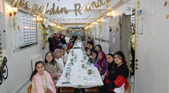 Pursaklar Saray İmam Hatip Ortaokulunda iftar programı düzenlendi
