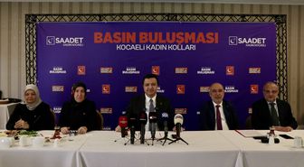 Saadet Partisi Genel Başkanı Arıkan, Kocaeli'de gazetecilerle buluştu Açıklaması