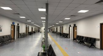 Sağanaktan etkilenen Defne Devlet Hastanesi tam kapasite hizmet vermeye başladı