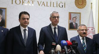 Sağlık Bakanı Memişoğlu, Tokat'ta konuştu Açıklaması