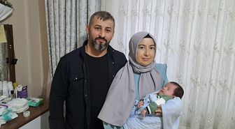 Sakarya'da 2 yıl ev hemodiyalizi tedavisi gören kadın, anne olmanın mutluluğunu yaşadı