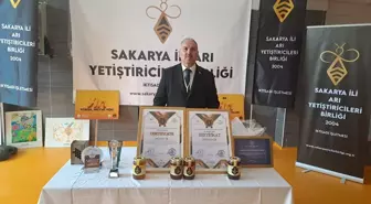 Sakarya'nın tescilli kestane balı uluslararası yarışmadan ödül getirdi